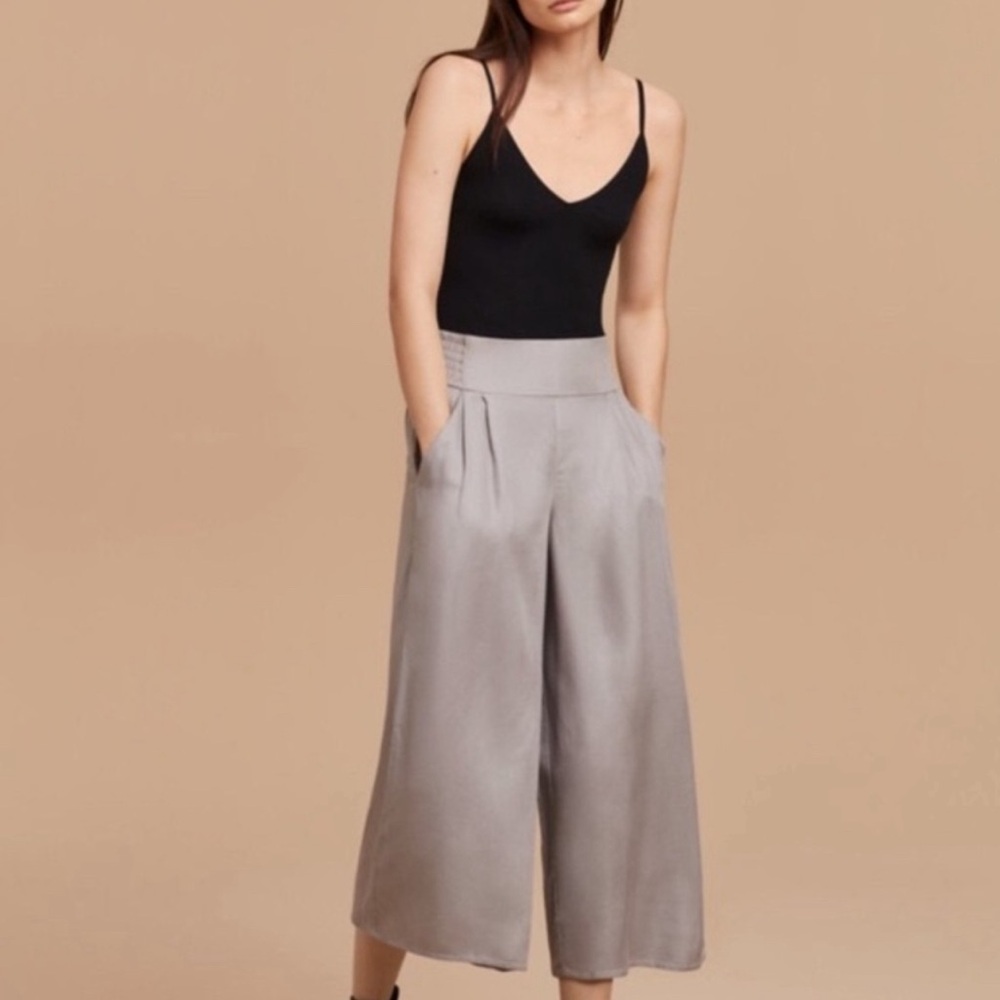 Talula Sullivan Culotte Pants - Grey Size XS